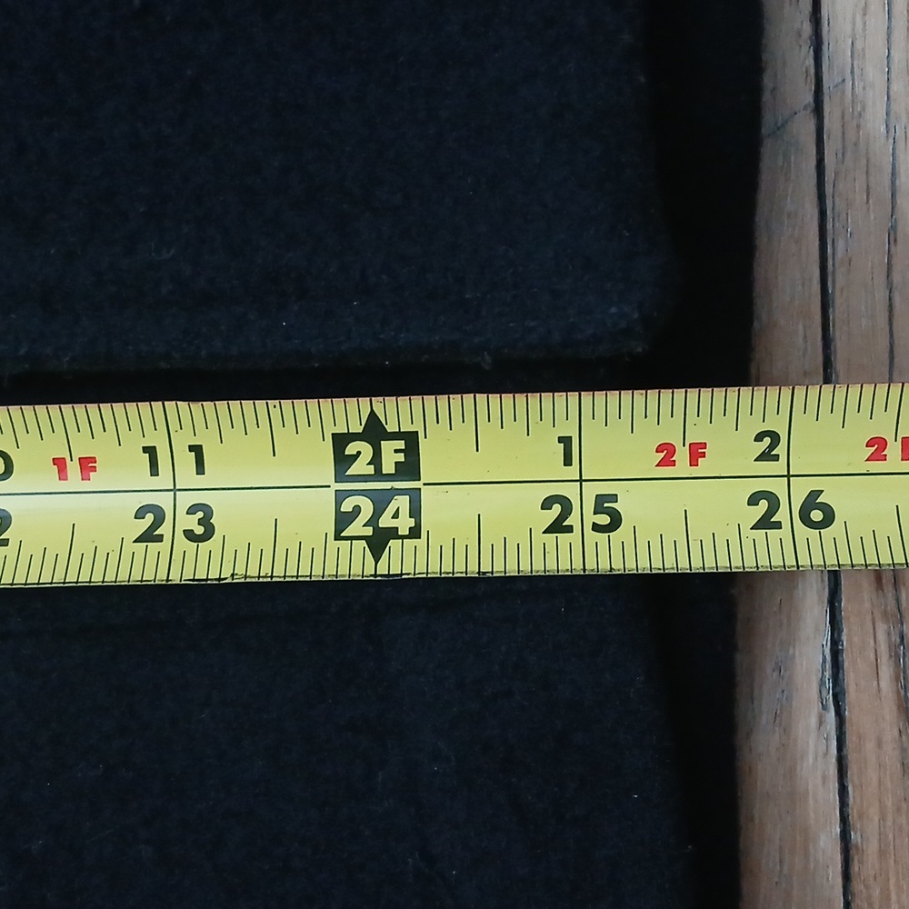 PIERRE CARDIN COAT BLACK MEDIUM - Picture 9 of 15